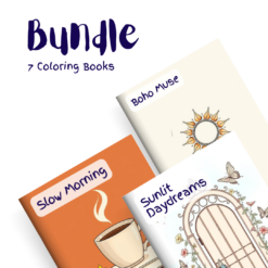 Soft Light Collection Bundle – 7 Coloring Books