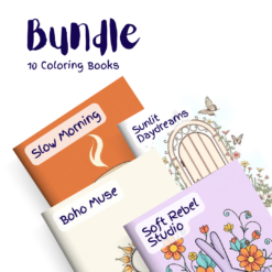 Dreamy Moodscapes Bundle – 10 Coloring Books